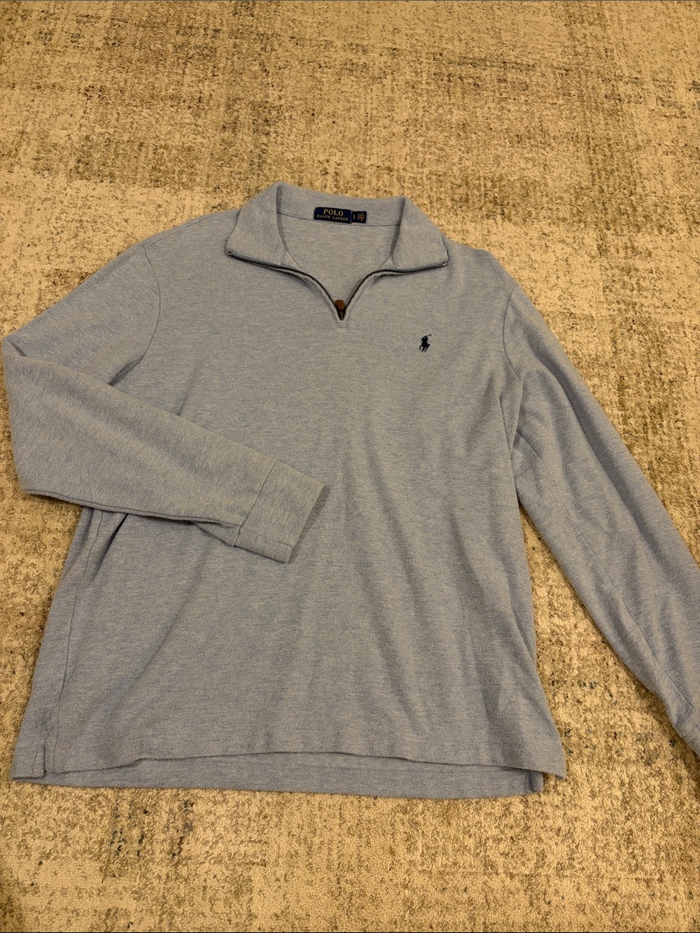 Polo by Ralph Lauren Sky Blue Half-Zip Pullover